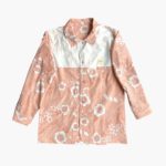 Surchemise PAULA - fleuri rose