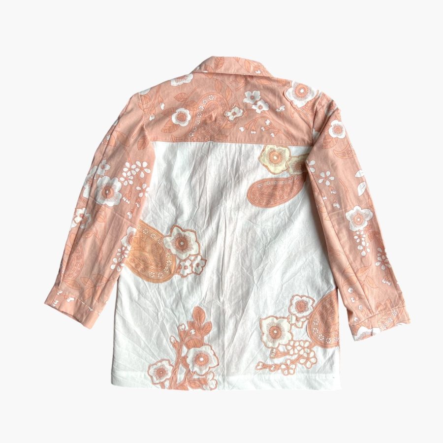 Surchemise PAULA - fleuri rose – Image 2