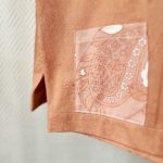 Surchemise PAULA - Baroque fleuri rose 2 – Image 4